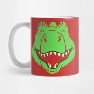 Green monster laughing Mug